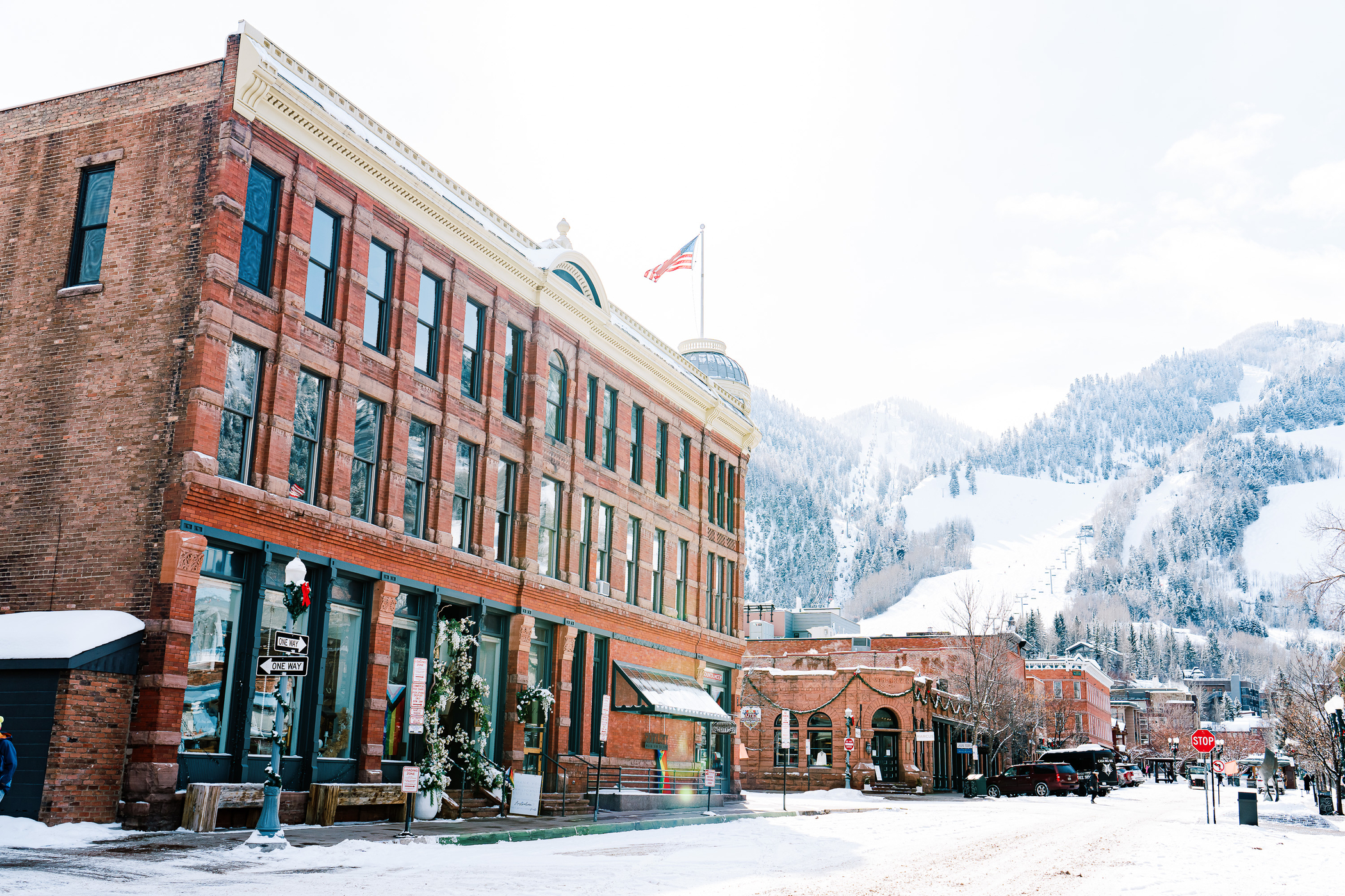 Downtown Aspen Winter