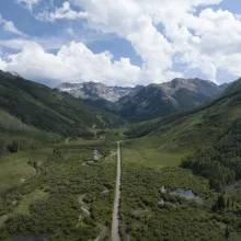 Castle Creek Road near Aspen