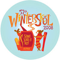 57th Winterskol Button 2008
