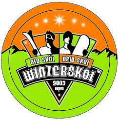 Winterskol 2003 button - Old Skol New Skol