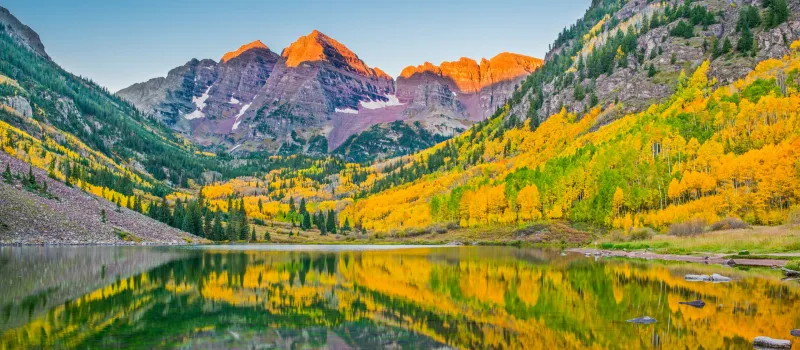 Maroon Bells in Autumn
