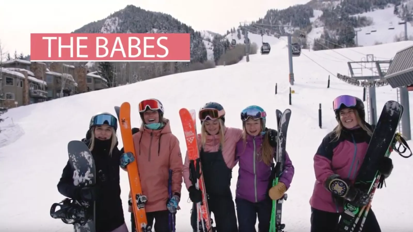 The Babes Ski