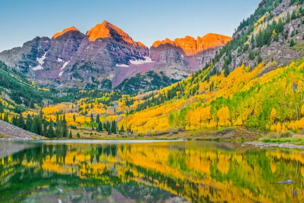 Maroon Bells in Autumn