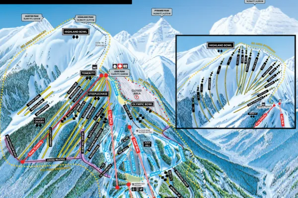 Aspen Highlands Trail Map