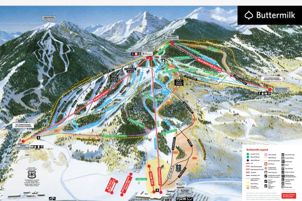 Buttermilk Trail Map